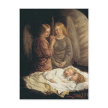 Guardian Angels Weihnachtspostkarte