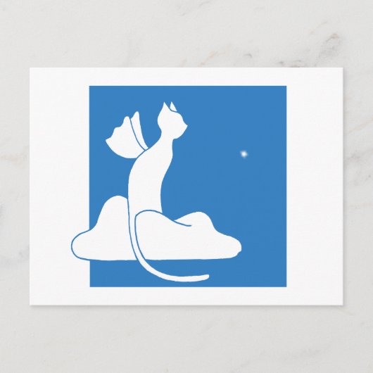 Guardian Cat Postkarte (Vorderseite)