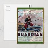 Guardian Clipper Sailing Postkarte (Vorne/Hinten)