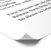 Guardian Comfort Ermutigung Gedicht Wand Kunst (Ecke)