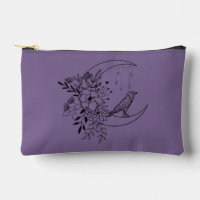 Guardian Crow Zipper Pouch Tarot Card Beutel