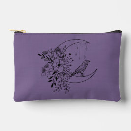 Guardian Crow Zipper Pouch Tarot Card Beutel