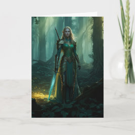 Guardian Elf des verzauberten Reiches Karte