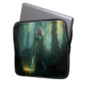 Guardian Elf des verzauberten Reiches Laptopschutzhülle (Vorderseite Links)