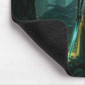 Guardian Elf des verzauberten Reiches Mousepad (Ecke)
