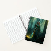 Guardian Elf des verzauberten Reiches Notizblock (Innenseite)