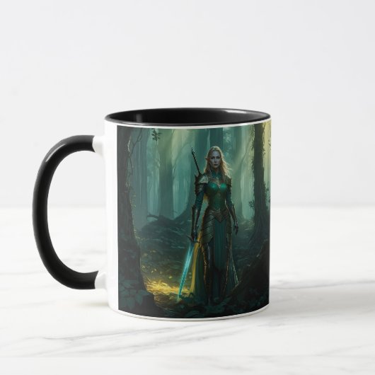 Guardian Elf des verzauberten Reiches Tasse (Links)