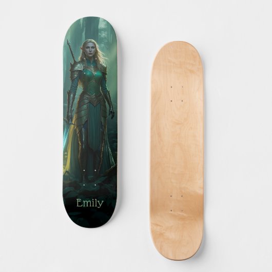 Guardian Elf of the Enchanted Realm Skateboard (Vorderseite)