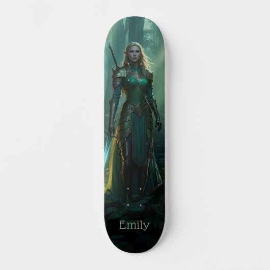Guardian Elf of the Enchanted Realm Skateboard (Vorderseite)