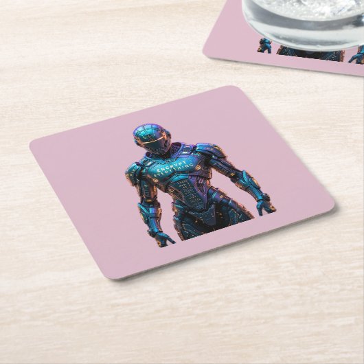 Guardian Encrypt Everything Rechteckiger Pappuntersetzer (angewinkelt)