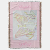 Guardian Engel des Herzens Gewohnheitskunstwerfer- Decke (Vorderseite Vertikal)