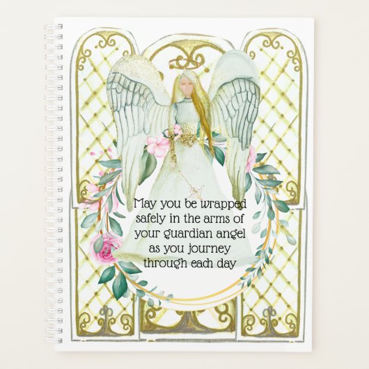Guardian Engelgedicht an Tochter von Mutter Planer (Vorderseite)