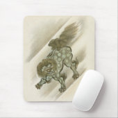 Guardian Foo Dog of the Orient Mousepad (Mit Mouse)
