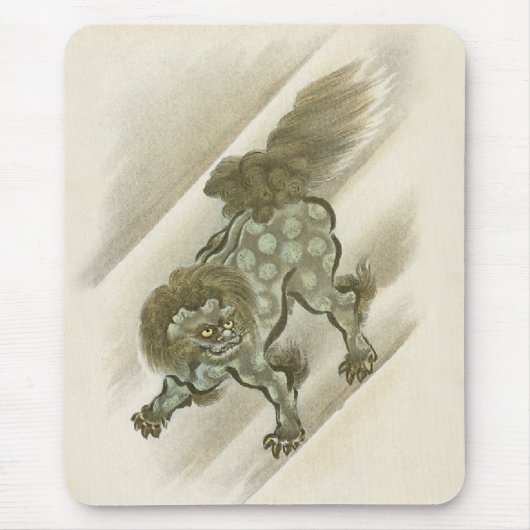 Guardian Foo Dog of the Orient Mousepad (Vorne)