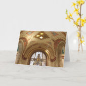 Guardian Gebäude, Detroit, Michigan Card Karte (Gelbe Blume)