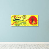 Guardian Lmon Can LabelChignik Bay, AK Leinwanddruck (Insitu (Holzboden))