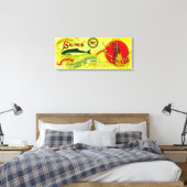 Guardian Lmon Can LabelChignik Bay, AK Leinwanddruck (Insitu (Schlafzimmer))