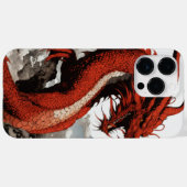: "Guardian of Elegance: Dragon-Themed iPhone Case (Rückseite (Horizontal))