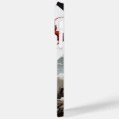 : "Guardian of Elegance: Dragon-Themed iPhone Case (Rückseite / Links)