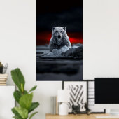 Guardian of the Frozen Dawn Poster (Heimbüro)