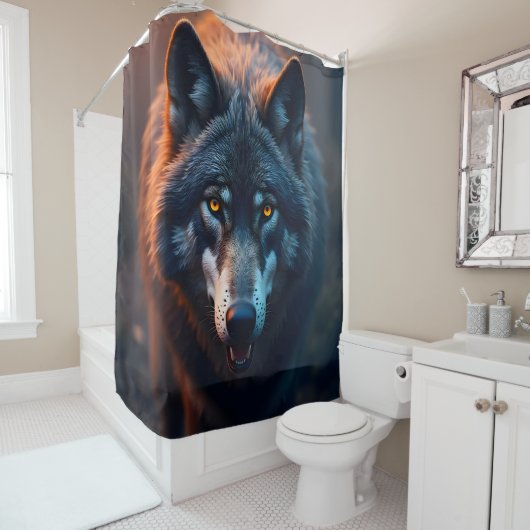 Guardian Of The Wild - Duschvorhang (Beispiel)