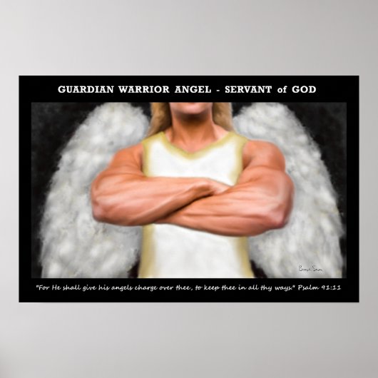 Guardian Warrior Angel Poster (Vorne)