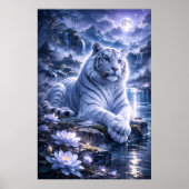 Guardian White Tiger – Silent Strength and Gentle  Poster (Vorne)
