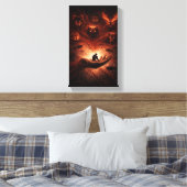 Guardians of the Inner Wild Leinwanddruck (Insitu (Schlafzimmer))