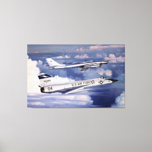 Guarding Americas Skies William S Phillips Print Leinwanddruck (Vorderseite)