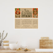 Guarding First Red Sox Baseball 1912 Poster (Küche)