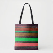 Guatamala Rainbow Tote Tasche (Vorderseite)