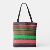 Guatamala Rainbow Tote Tasche (Rückseite)