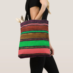 Guatamala Rainbow Tote Tasche