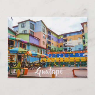 Guatapé, Kolumbien, Plazoleta de Los Zócalos Postkarte