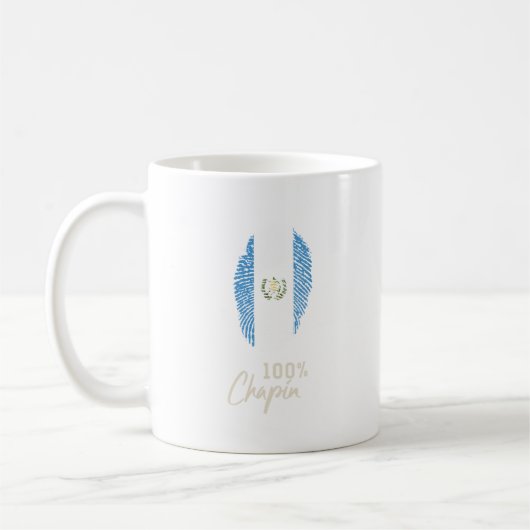 Guatemala 100% CHAPIN Daumendruck Kaffeetasse (Links)