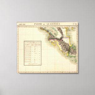 Guatemala 76 leinwanddruck