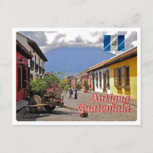 Guatemala - Antigua - Calle del Arco - Postkarte