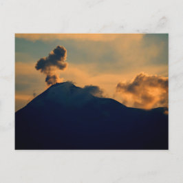Guatemala - Antigua sunset Postkarte