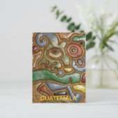 Guatemala Art Postkarte (Stehend Vorderseite)