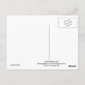 Guatemala Art Postkarte (Rückseite)