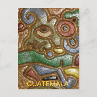 Guatemala Art Postkarte
