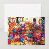 Guatemala Art Postkarte (Vorne/Hinten)