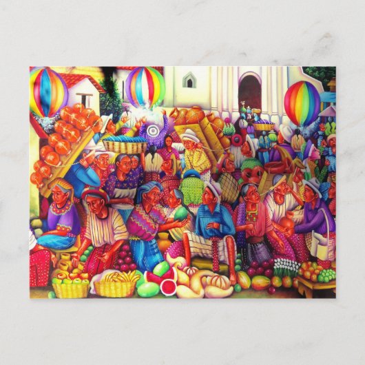 Guatemala Art Postkarte (Vorderseite)