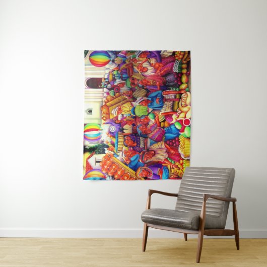 Guatemala Art Tapestry Wandteppich (Beispiel)