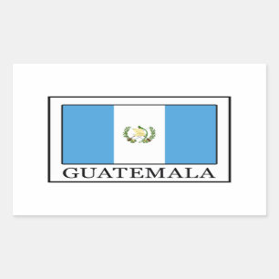 Guatemala-Aufkleber Rechteckiger Aufkleber