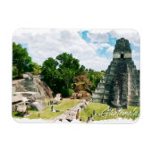 Guatemala Aztec Temple Travel Magnet (Horizontal)