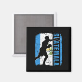Guatemala Boxing Team Guatemala Flaggen Boxhandsch Magnet (Vorderseite/Rückseite)