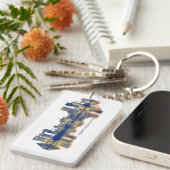 Guatemala City Skyline Schlüsselanhänger (Vorderseite rechts)