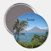 Guatemala, die wunderschöne Landschaft der Natur Magnet (Vorderseite/Rückseite)