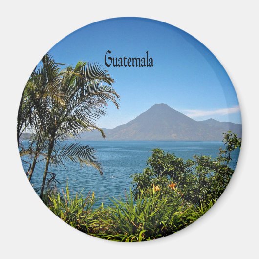 Guatemala, die wunderschöne Landschaft der Natur Magnet (Vorne)